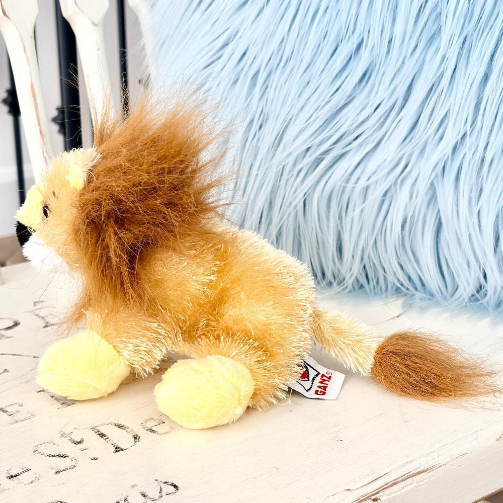 WEBKINZ Lil" Kinz, Lion, Ganz, Stuffed Animal, Plush, Nice Condition, NO CODE - Picture 4 of 12
